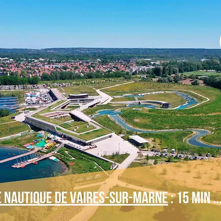 L'Ambre - T2 Lumineux - Parking, Rer A, Disneyland Montévrain Extérieur photo