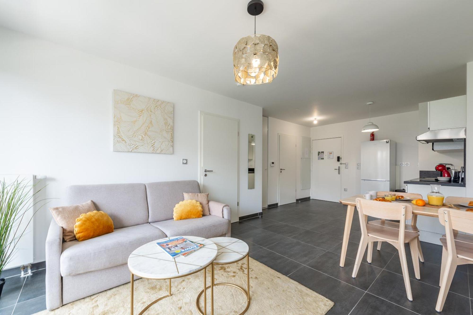 L'ambre - T2 Lumineux - Parking, Rer A, Disneyland Appartement Montévrain