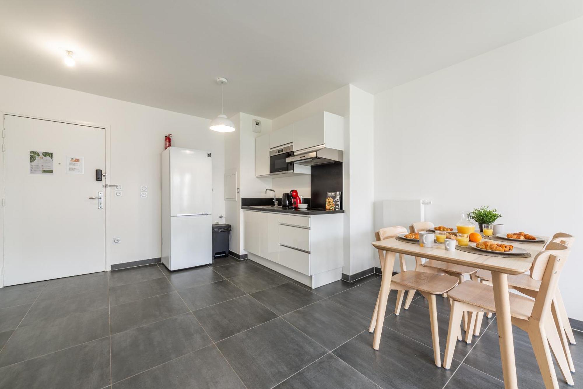 Appartement L'ambre - T2 Lumineux - Parking, Rer A, Disneyland Montévrain
