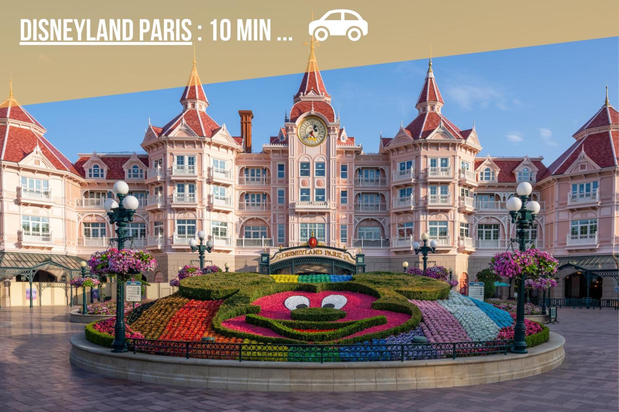 Appartement L'ambre - T2 Lumineux - Parking, Rer A, Disneyland