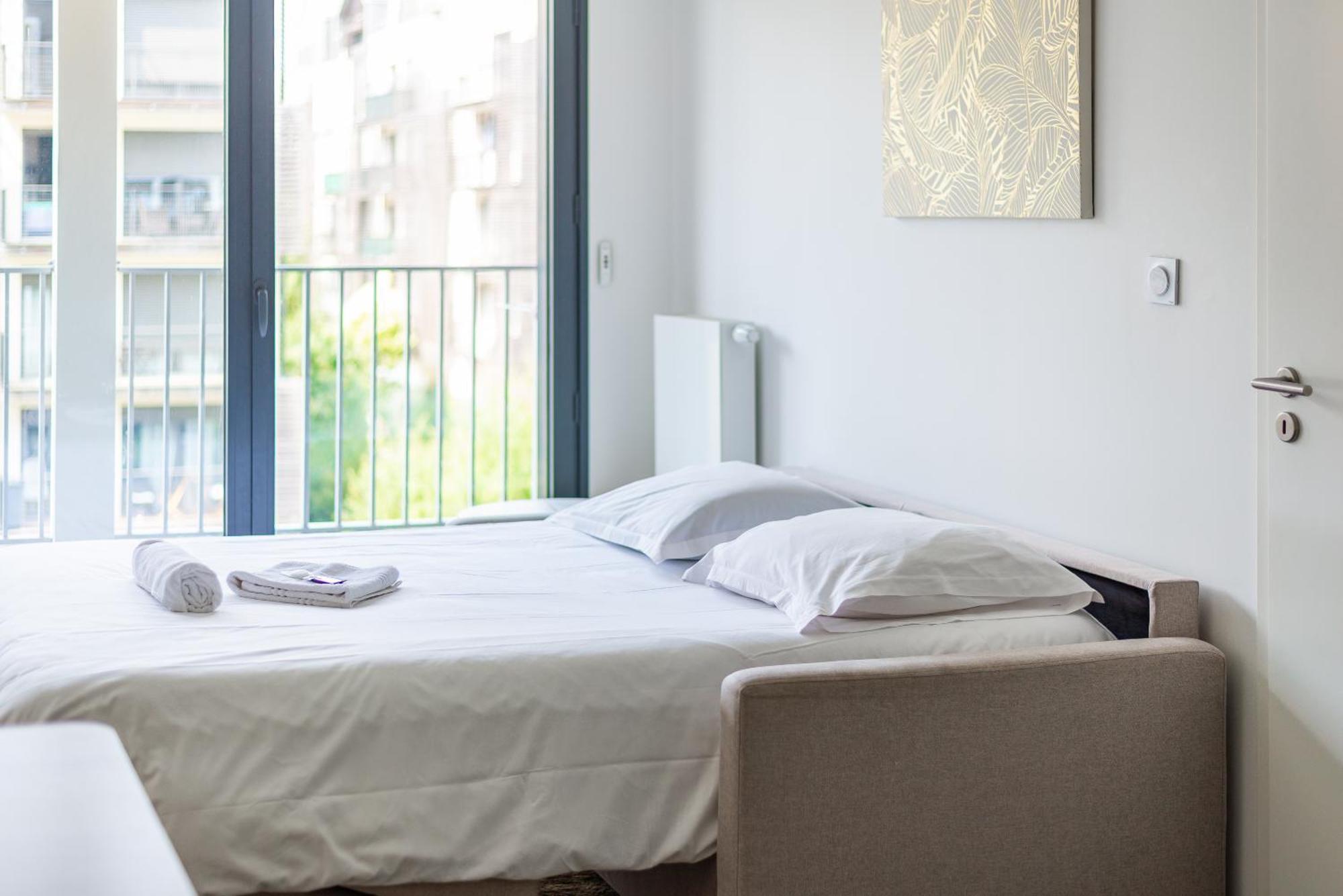 Appartement L'ambre - T2 Lumineux - Parking, Rer A, Disneyland